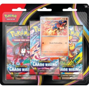Pokémon: Mega Evolution—Chaos Rising: 3-pack Blister - Image 1