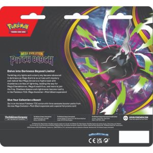 Pokémon: Mega Evolution—Pitch Black: 3-pack Blister - Image 2