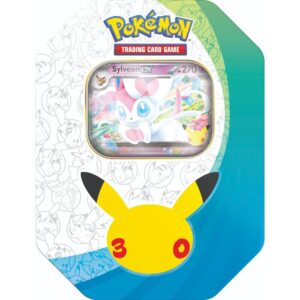 Pokémon TCG 30th Celebration - ex Tin (Sylveon/Greninja) - Image 2