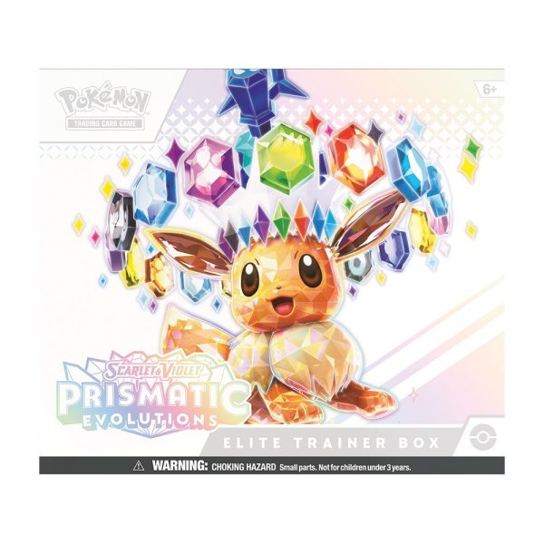 Pokémon: Scarlet & Violet Prismatic Evolutions: Elite Trainer Box – REPRINT