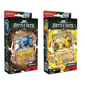 Pokémon: Ampharos ex or Lucario ex Battle Deck - Image 1