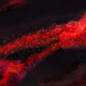Gaming Mat - Crimson Gas Giant / Frozen Star System - Image 2