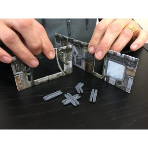 Battlesystems Plastic Terrain Clips - Brown - Image 2