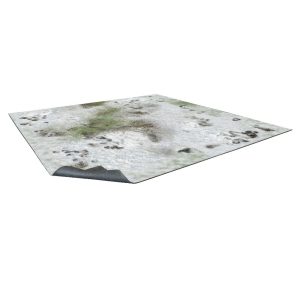Battlesystems Game Mat - Winter Snowscape - 90x90cm