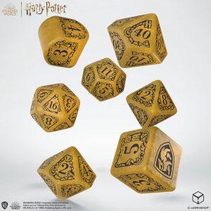 Harry Potter Modern Dice Set - Hufflepuff (Yellow) - Image 2