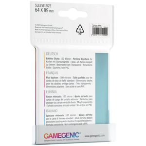 GameGenic - Thick Inner Sleeves: 64mm x 89mm (50) - Image 2