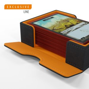 GameGenic - Cards' Lair 400+ (Black/Orange) - Image 5