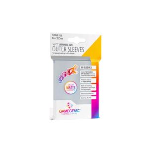 GameGenic - Matte Japanese Size Outer Sleeves (60) - Image 1