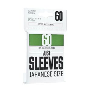 Just Sleeves - Japanese Sleeves 62 x 89 mm 60 Green