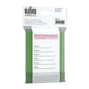 Just Sleeves - Japanese Sleeves 62 x 89 mm 60 Green - Image 2