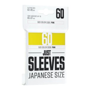 Just Sleeves - Japanese Sleeves 62 x 89 mm 60 Yellow
