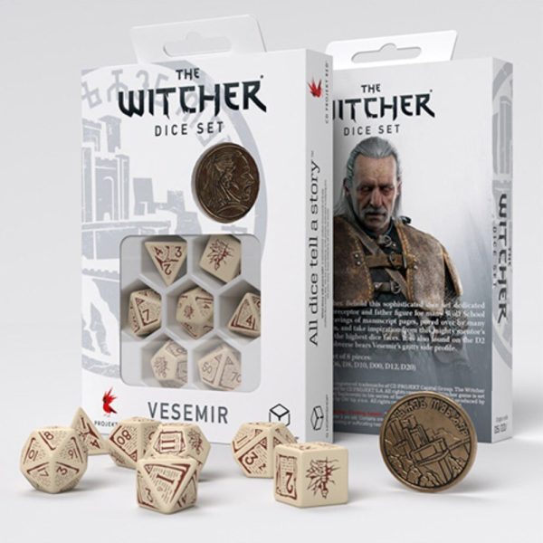 The Witcher Dice Set – Vesemir the Old Wolf
