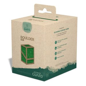 Ultimate Guard Return To Earth Boulder Deck Case 133+ Green