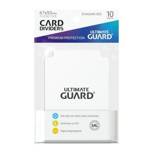 Ultimate Guard Card Dividers Standard Size White (10) - Image 2