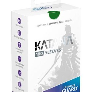 Ultimate Guard Katana Sleeves Standard Size Green (100)
