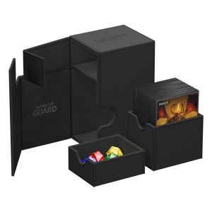 Ultimate Guard Flip`n`Tray 80+ XenoSkin Monocolor Black - Image 2