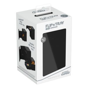 Ultimate Guard Flip`n`Tray 100+ XenoSkin Monocolor Black - Image 2