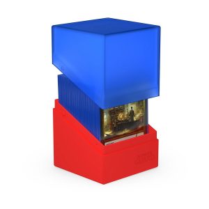Ultimate Guard Boulder Deck Case 100+ SYNERGY Blue/Red - Image 3