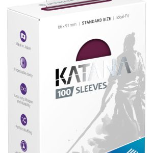 Ultimate Guard Katana Sleeves Standard Size - Radiant Plum