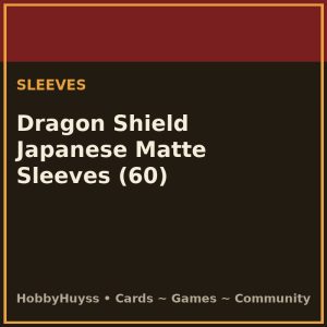 Dragon Shield Japanese Matte Sleeves (60)