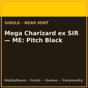 Mega Charizard ex SIR — ME: Pitch Black