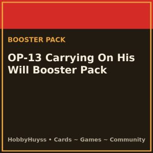 OP-13 Carrying On His Will Booster Pack