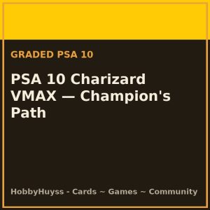 PSA 10 Charizard VMAX — Champion's Path