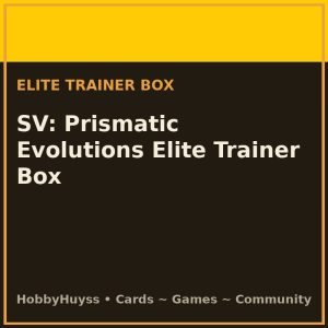 SV: Prismatic Evolutions Elite Trainer Box