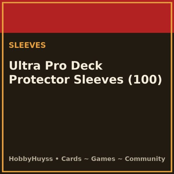 Ultra Pro Deck Protector Sleeves (100)